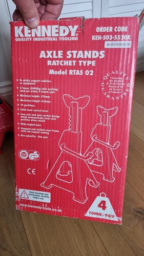 Axle stands ratchet type - axle, rtas