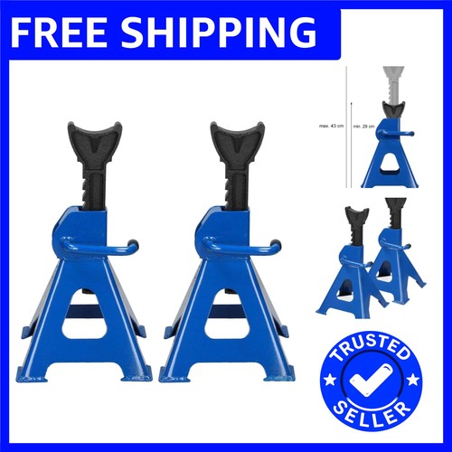 Robust steel axle - stands, 3