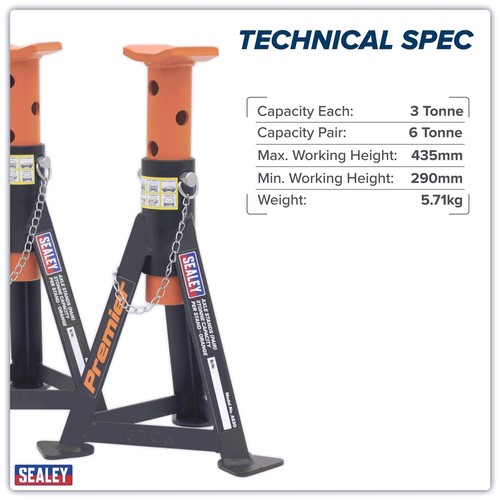 Sealey axle stands jack - axle,