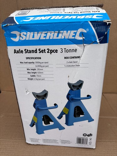 Silverline axle stand - silverline, 2pce