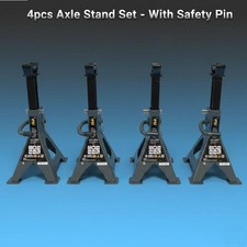 Axle Stands Set 4 Piece 3 Ton