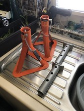 Orange 2 Tonne Axel Stands